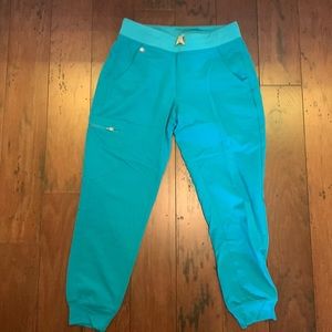 Women’s Turquoise Size S/P Scrub Pants